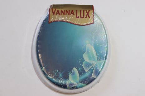 М'яка кришка-сидіння для унітазу від Vanna Lux, Туреччина, біла (w504-12)
