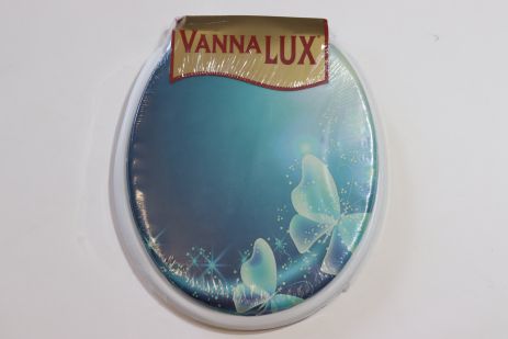 М'яка кришка-сидіння для унітазу від Vanna Lux, Туреччина, біла (w504-12)