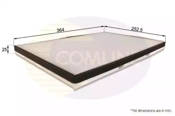 EKF246 Comline Фільтр салону EKF246 Comline Фільтр салону