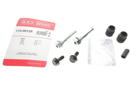 113-0012X QUICK BRAKE Направляюча супорта (переднього/к-кт) Nissan Qashqai/Leaf 07-