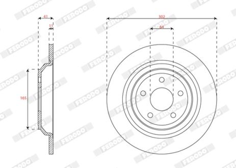 Диск тормозной DDF2977C Диск тормозной DDF2977C