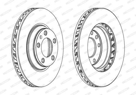 Диск тормозной AUDI Q7, VW TOUAREG, FERODO (DDF1408LC1) Диск тормозной AUDI Q7, VW TOUAREG, FERODO (DDF1408LC1)