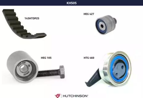 Комплект ремней ГРМ KH505 SEAT SKODA