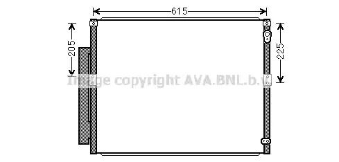 Конденсатор, кондиционер TOA5564D LEXUS TOYOTA Конденсатор, кондиционер TOA5564D LEXUS TOYOTA