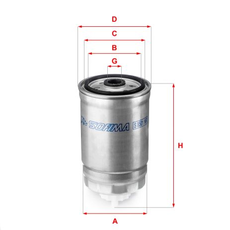 Топливный фильтр, FORD TRANSIT, CITROËN C25, SOFIMA (S8501NR) Топливный фильтр, FORD TRANSIT, CITROËN C25, SOFIMA (S8501NR)