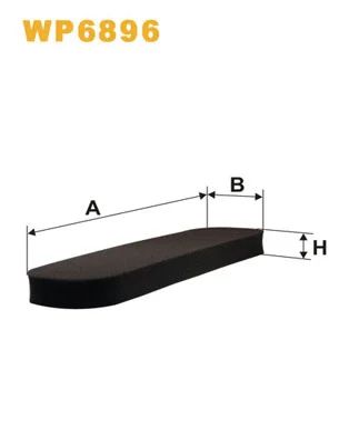 Фильтр, воздух во внутренном пространстве, SKODA FAVORIT, WIX FILTERS (WP6896) Фильтр, воздух во внутренном пространстве, SKODA FAVORIT, WIX FILTERS (WP6896)