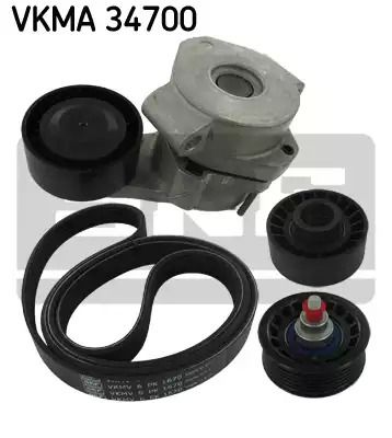 Поликлиновой ременный комплект VKMA34700 FIAT PEUGEOT