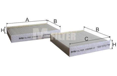 Фильтр, воздух во внутренном пространстве, DS DS, CITROËN C4, M-FILTER (K90582) Фильтр, воздух во внутренном пространстве, DS DS, CITROËN C4, M-FILTER (K90582)