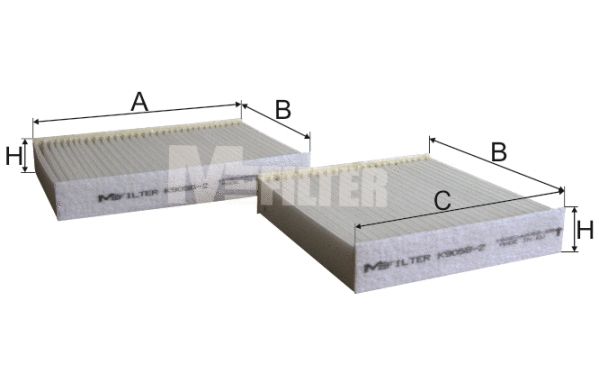 Фильтр, воздух во внутренном пространстве, DS DS, CITROËN C4, M-FILTER (K90582) Фильтр, воздух во внутренном пространстве, DS DS, CITROËN C4, M-FILTER (K90582)