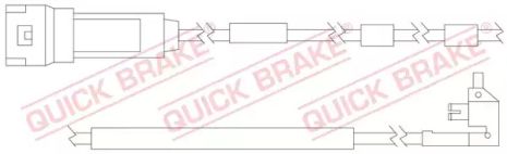 WS 0129 A QUICK BRAKE Датчик зносу гальмівних колодок