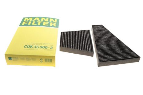 Фильтр, воздух во внутренном пространстве, VW PHAETON, MANN-FILTER (CUK350002)