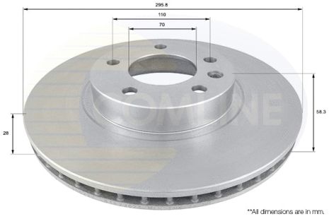 Диск тормозной VAUXHALL OMEGA, OPEL OMEGA, COMLINE (ADC1118V) Диск тормозной VAUXHALL OMEGA, OPEL OMEGA, COMLINE (ADC1118V)