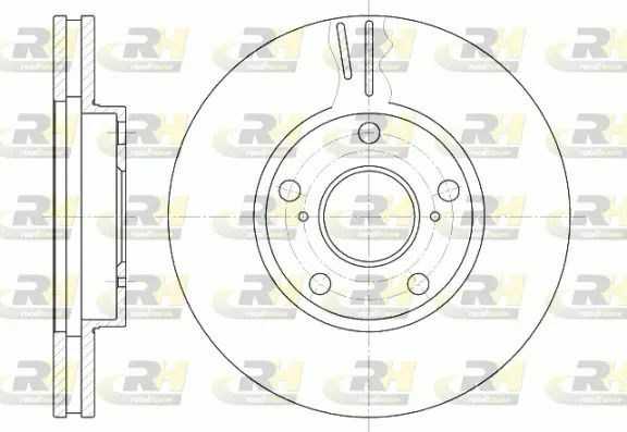 Диск тормозной LEXUS ES, TOYOTA CAMRY, ROAD HOUSE (684210) Диск тормозной LEXUS ES, TOYOTA CAMRY, ROAD HOUSE (684210)