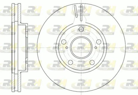 Диск тормозной LEXUS ES, TOYOTA CAMRY, ROAD HOUSE (684210) Диск тормозной LEXUS ES, TOYOTA CAMRY, ROAD HOUSE (684210)