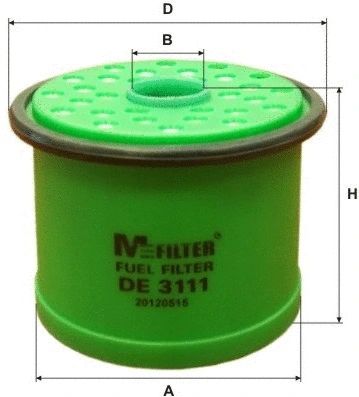 Топливный фильтр, HYUNDAI LANTRA, FIAT SCUDO, M-FILTER (DE3111)