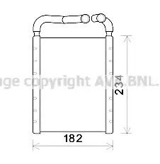 Теплообменник, отопление салона HY6356 HYUNDAI