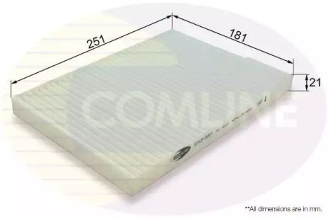 EKF387 Comline Фільтр салону