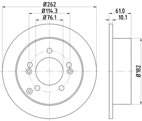 Диск тормозной SOUEAST DX7, KIA (DYK), NISSHINBO (ND6002K) Диск тормозной SOUEAST DX7, KIA (DYK), NISSHINBO (ND6002K)