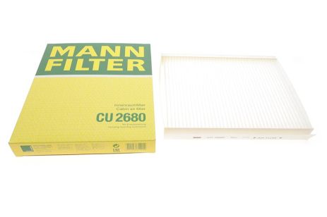 Фильтр, воздух во внутренном пространстве, CITROËN XSARA, MANN FILTER (CU2680)