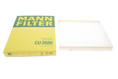 Фильтр, воздух во внутренном пространстве, CITROËN XSARA, MANN FILTER (CU2680)