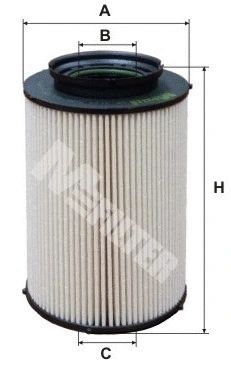 Топливный фильтр, SKODA OCTAVIA, SEAT ALTEA, M-FILTER (DE3124)