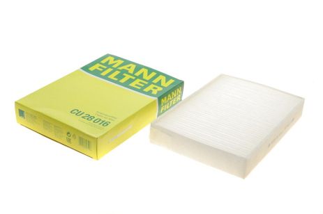 Фильтр, воздух во внутренном пространстве, LAND ROVER, MANN FILTER (CU28016)