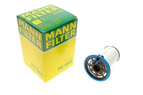 Фильтр топливный FIAT 1.3 D/1.6 D(Multijet), MANN (PU 7005) 10- (77366216) (PU7005)