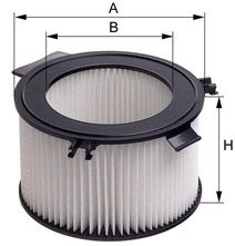 Фильтр, воздух во внутренном пространстве, VW TRANSPORTER, M-FILTER (A958)