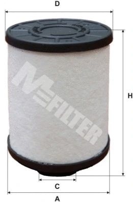 Топливный фильтр, CHEVROLET CAPTIVA, LANCIA MUSA, M-FILTER (DE3118)