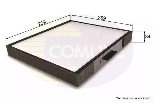 EKF208 Comline Фільтр салону EKF208 Comline Фільтр салону