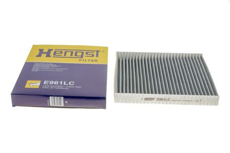 Фильтр, воздух во внутренном пространстве, VW (FAW), SKODA (SVW), HENGST FILTER (E961LC)