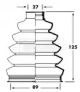 BCB2358 BORG BECK - Пильовик привідного вала к-т
