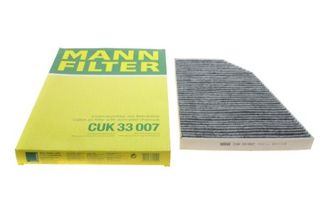Фильтр, воздух во внутренном пространстве, TESLA MODEL, MANN FILTER (CUK33007)