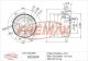 Диск тормозной MERCEDES-BENZ R-CLASS, FREMAX (BD3509) Диск тормозной MERCEDES-BENZ R-CLASS, FREMAX (BD3509)