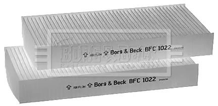 BFC1022 BORG BECK - Фільтр салону