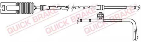 WS 0163 A QUICK BRAKE Датчик зносу гальмівних колодокк (передніх) BMW 5 (E39) 95-04 (L830mm)