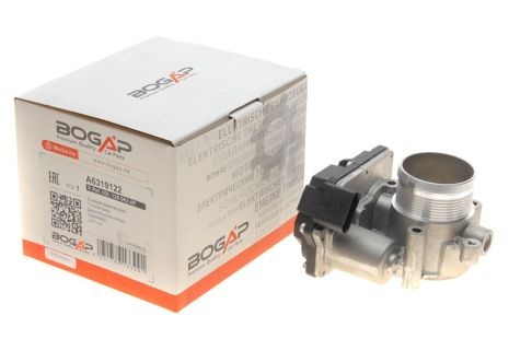 Корпус дроссельной заслонки, AUDI A4, SKODA RAPID, BOGAP (A6319122)