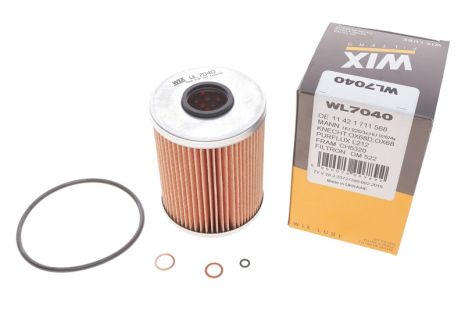 Фильтр масляный двигателя BMW WL7040/OM522 (пр-во WIX-Filtron UA)