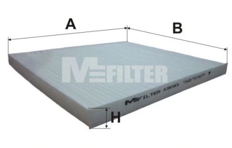Фильтр, воздух во внутренном пространстве, HYUNDAI ACCENT, KIA RIO, M-FILTER (K9093)