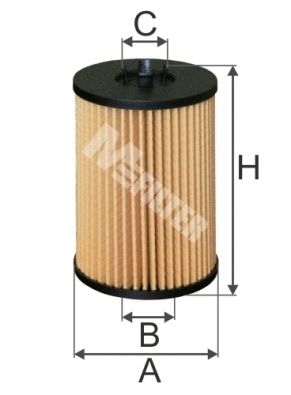 Масляный фильтр, SKODA SUPERB, SEAT LEON, M-FILTER (TE4013) Масляный фильтр, SKODA SUPERB, SEAT LEON, M-FILTER (TE4013)