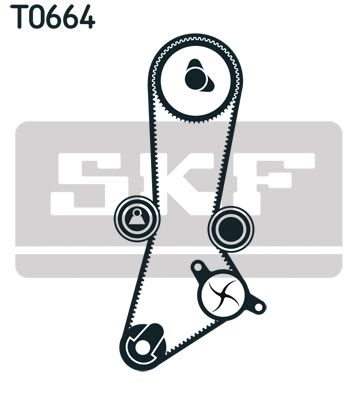 Комплект ремней ГРМ, KIA SPORTAGE, SKF (VKMA94016)