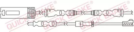 WS 0324 A QUICK BRAKE Датчик износа тормозных колодок (передних) BMW 1 (E81/82)/3 (E90-93) 04-11 (L, QUICK BRA