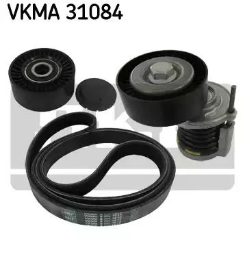 Поликлиновой ременный комплект VKMA31084 VW AUDI