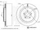 Диск тормозной LEXUS RX, BLUE PRINT (ADBP430051)