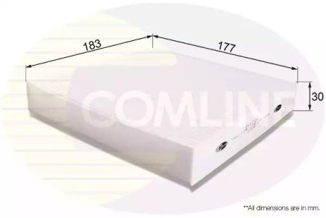 EKF225 Comline Фільтр салону