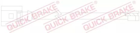 WS 0322 A QUICK BRAKE Датчик износа тормозных колодок (передних) Porsche Cayenne/VW Touareg 10- (L=2, QUICK BR
