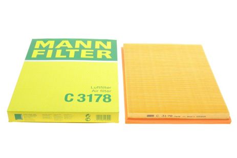 Воздушный фильтр, HOLDEN ASTRA, IRMSCHER COUPE, MANN FILTER (C3178)