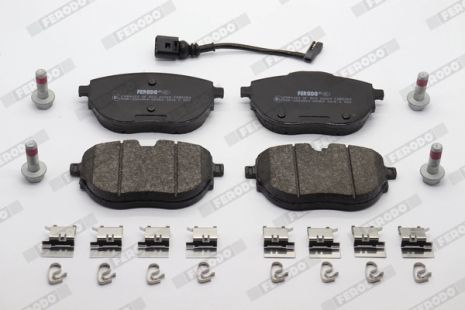 Комплект тормозных колодок, дисковый тормоз, VW CALIFORNIA, FERODO (FDB5350)