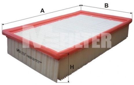 Воздушный фильтр, NISSAN PATHFINDER, FORD TRANSIT, M-FILTER (K459)