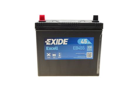 Стартерная аккумуляторная батарея, GME RASCAL, IRAN KHODRO, EXIDE (EB455) Стартерная аккумуляторная батарея, GME RASCAL, IRAN KHODRO, EXIDE (EB455)